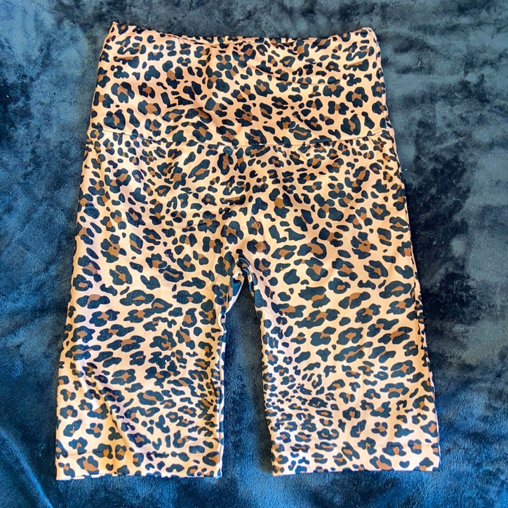 Cheetah Biker Shorts